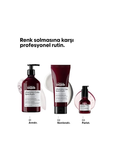 Vitamino Color Spectrum Boyalı Saçlar İçin Bakım Şampuanı 500 Ml