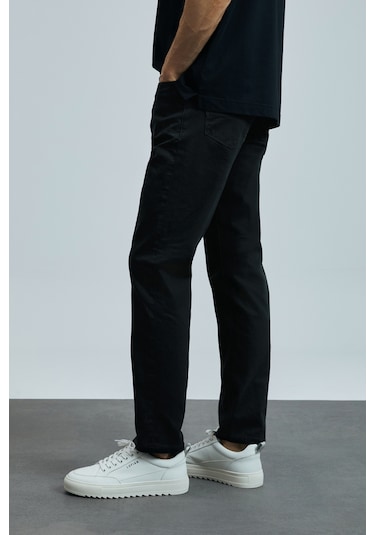 Lufian Anton Smart Jean Erkek Pantolon Slim Fit Siyah Siyah 111200206100100 Siyah Lufian Anton Smart Jean Erkek Pantolon Slim Fit Siyah Siyah 111200206100100 Siyah