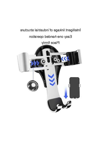 Diğer Audi Araba İçin Güçlü Manyetik Q2l Telefon Standı - Gümüş Renk Gümüş