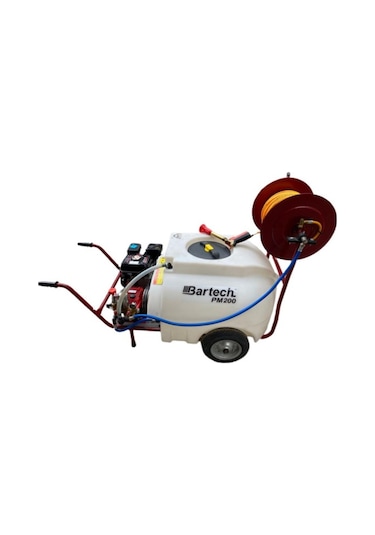 Bartech PM200 Y Pülverizatör 200 L 100 M Hortum