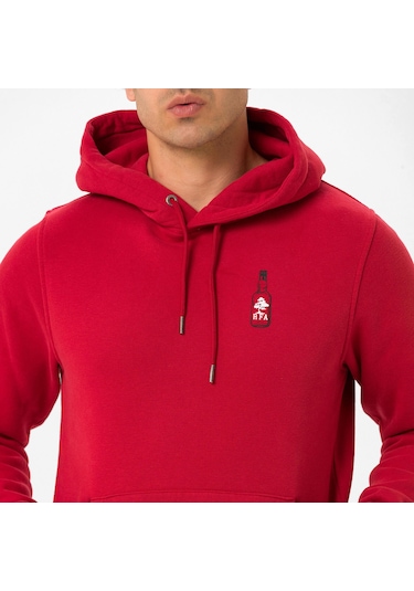 Routefıeld Routefield Heady Erkek Kırmızı Sweatshirt Bordo Bordo