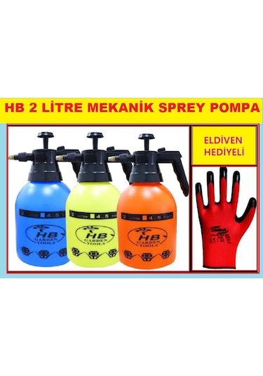 2 Litre Sprey İlaçlama Pompa Basınçlı Virüs Dezenfektan Pompası