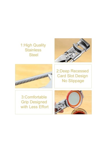 Liangmei Ayarlanabilir Çok Fonksiyonlu Şişe Açacağı Paslanmaz Ahşap