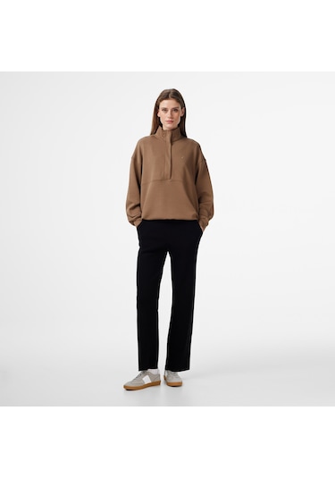 Nautica Kadın Siyah Regular Fit Pantolon Düz 57p476t Siyah