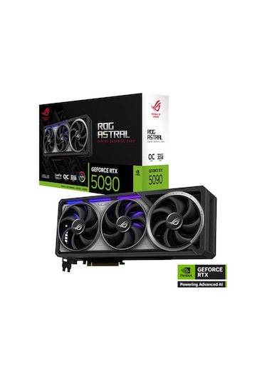 Asus Geforce Rog-astral-rtx5090-o32g-gamıng 32gb Gddr7 512bıt 2xh