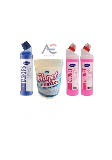 Diversey 4'lü Temizlik Paketi 2 Adet Banyo + 1 Adet Tuvalet + 1 Adet Beyazlar İçin Leke Çıkarıcı