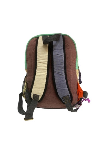 Kaliteli Vintage Disayn Sırt Gezi Çantası New Patchwork 5017 Pembe