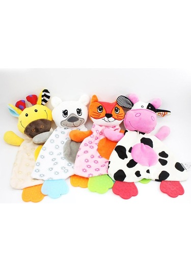 Dolıty Bebek Hayvan Yumuşak Peluş Bb El Çıngıraklı Geyik Geyik Çok Renkli