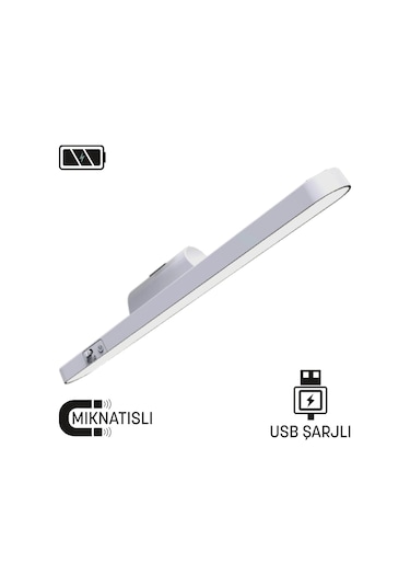 Maxled MX-9032 Şarjlı Mıknatıslı 3 Renkli Dokunmatik Led Lamba