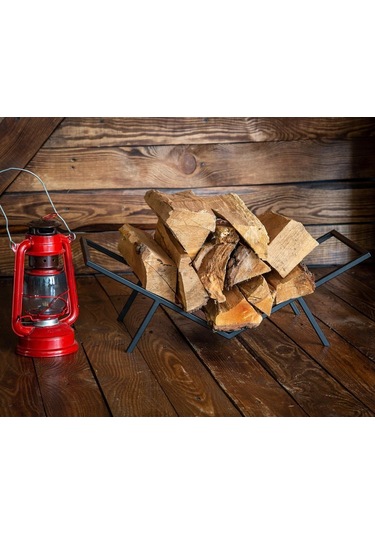 Şömine Önü Odunluk Minimalist Tasarım Odunluk