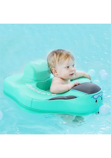 Mambobaby Bel Destekli Yüzme Simidi - Yeşil