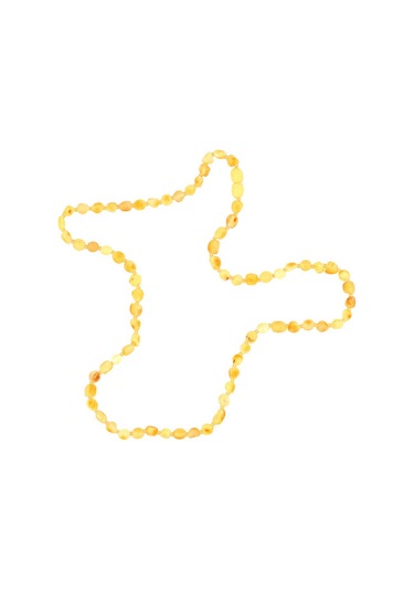 Yetişkin Damla Kehribar Kolye Sl4019 Çok Renkli