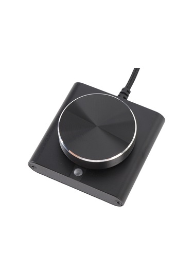 Xindoker Usb Ses Kontrolü Dönme Butonu - Tek Tuşlu Sessiz Mod, 360 Derece Hassas Ayar, Alüminyum Gövde, Usb Plug & Play, Win/mac/android Uyumlu