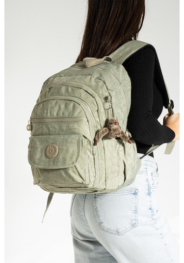 Orta Boy Sırt Çantası Ultra Hafif Çok Cepli Vizon Model: 571-3j - Vizon