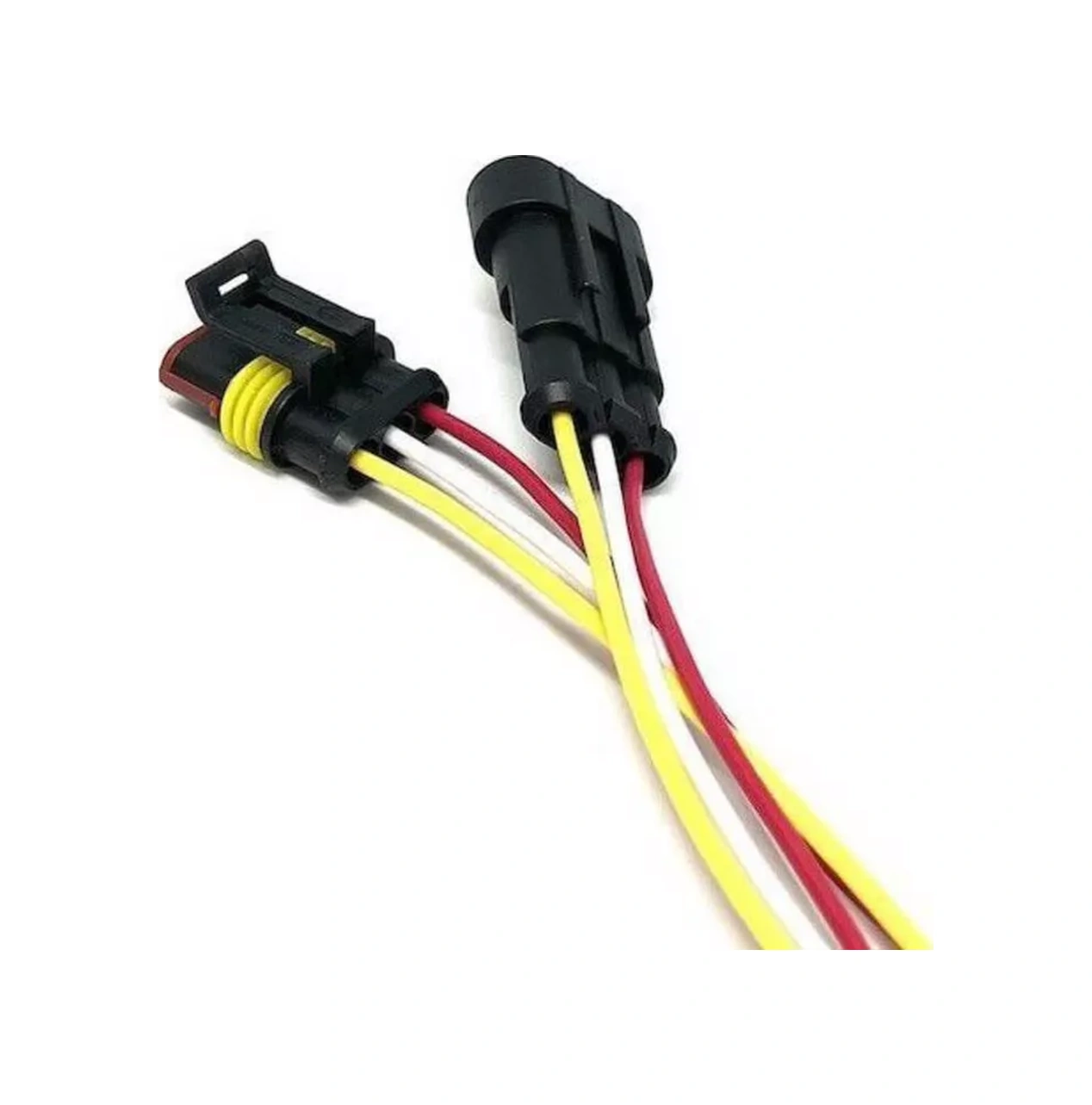 Bez Brenda 10 Adet Su Geçirmez 3 Pinli Bağlantı Elemanı, Kablolu Set 217231133