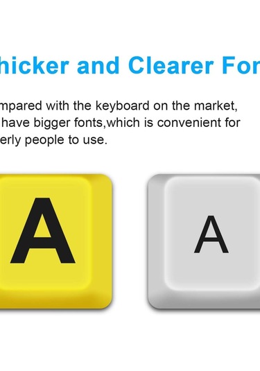 Büyük Harflerle - Yaşlılar, Çocuklar Ve Görme Engelliler İçin - Klb