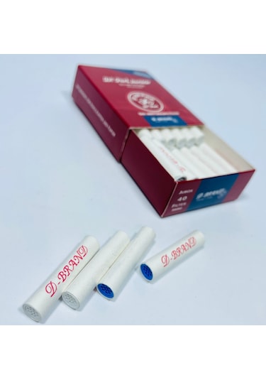 Dr.Perl Junior Pipo İçin Karbonlu Süzgeç Filitre/40adet-9mm