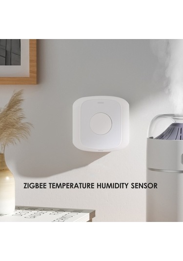 Dancemonkey Zigbee Mini Kablosuz Nem Ve Sıcaklık Sensörü - Akıllı Ev İçin Nem/ısı Ölçer