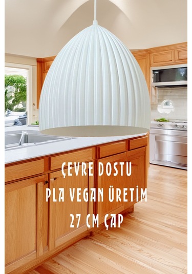 Modern Sarkıt Tekli Bohem Avize 23x27 Cm Salon Mutfak Oturma Odası Cafe Bar Çok Renkli