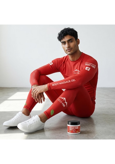Deep Fıre Vücut Masaj Jeli Sports Recovery Body Massage Gel 100 Mg