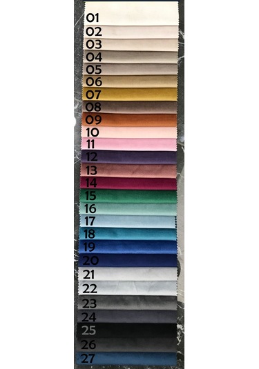 Most Twister Puf 01 Kırık Beyaz Beyaz Kadife Kumaş Evinize Tesli