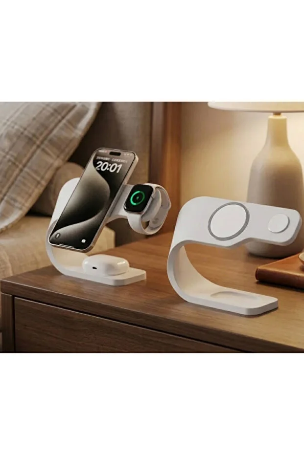 Air Dock Apple Uyumlu iPhone, Airpods, Watch