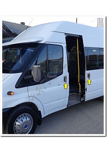 Db Chrome Ford Transit Kapı Kolu Nikelajı 2003-2013 4 Kapı 5  Parç