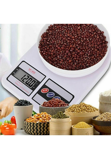 Techmaster LCD Dijital Ekran Hassas Mutfak Tartısı 10 KG