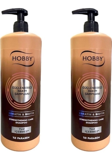 Hobby Keratin & Biotin Tuzsuz Şampuan 2 x 1 L
