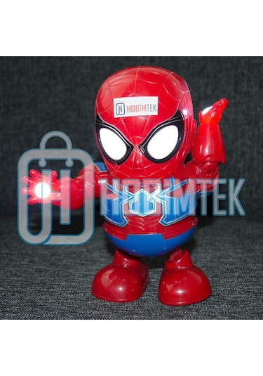 Dance Hero Kırılmaz Oyuncak Robot Spiderman Örümcek Adam