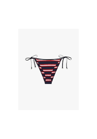 Tommy Hilfiger Kadın V String Side Bikini Altı-14785 Lacivert