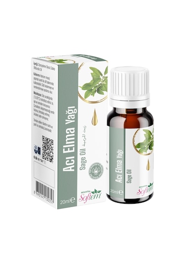 Softem Acı Elma Yağı Adaçayı 20 ML