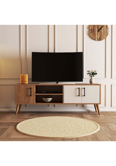 1584 EXXEN 150 CM AHŞAP AYAKLI TV ÜNİTESİ