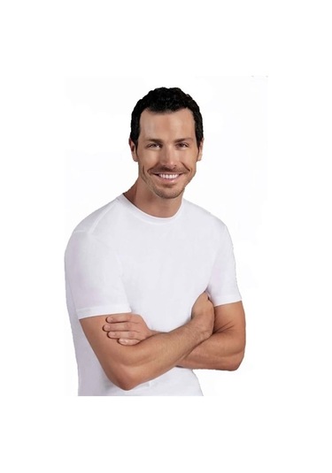 Kısa Kol O Yaka Atlet E004 Siyah