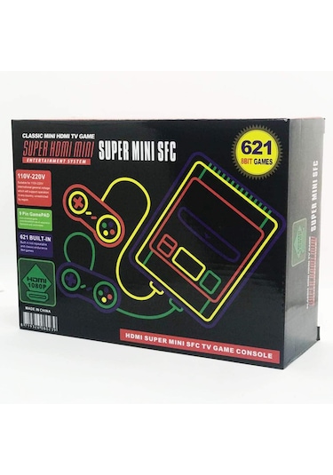 Yues Retro Mini 621 Oyunlu Nostalji Atari Oyun Konsolu