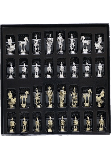 Satranç Taşı İsteyene Gifthome Küçük Metal Parlak