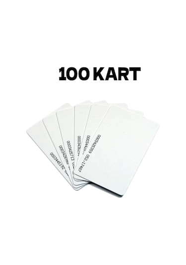 Proximity Kart & Göster Geç ( Personel Kimlik Kartı) 100 Adet