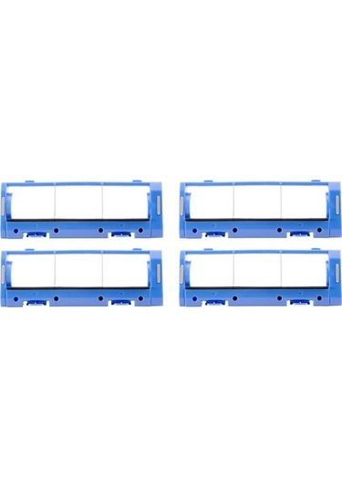 Unimarket Eufy Robovac 11s, 11s Max, 15t, 35c Yedek Fırça Kılıfı Aksesuar Süpürge Yedek Parçaları 4 Adet