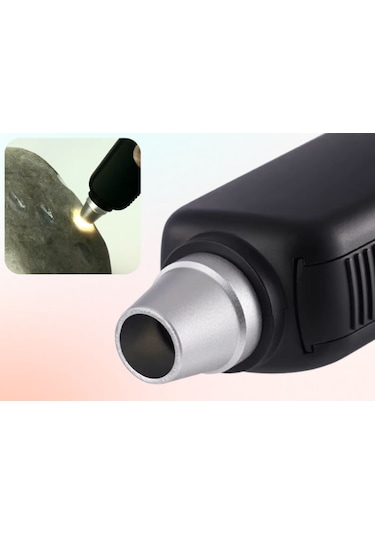 Th-8019 30x Ayarlanabilir Çoklu Işıklı Usb Şarjlı El Büyüteci