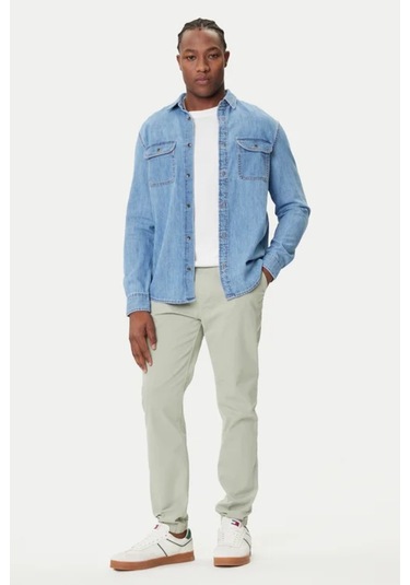 Tommy Jeans Erkek Pantolon-dm0dm20283 Yeşil