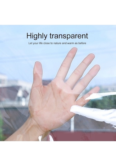 Tongxida Çift Katmanlı Sıcak Film Pencere Yalıtımı, Rüzgar/ses Geçirmez, 1.5x1.0m