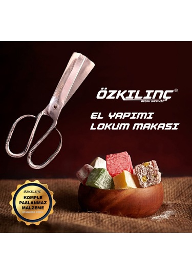 Lokum Makası Paslanmaz