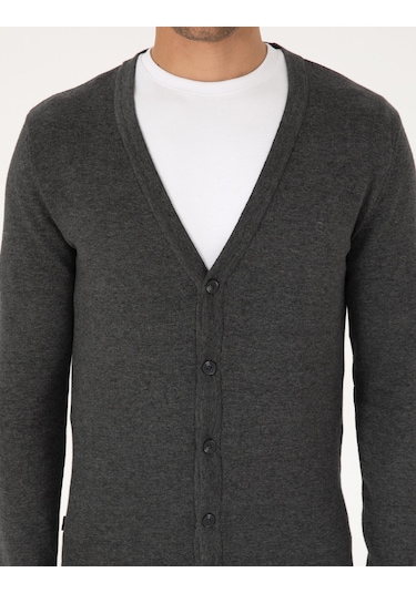 Pierre Cardin Erkek Koyu Gri Melanj Hırka Triko 50317330-vr128 Koyu Gri Melanj Pierre Cardin Erkek Koyu Gri Melanj Hırka Triko 50317330-vr128 Koyu Gri Melanj