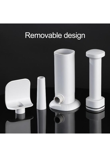 Sosis Makinesi Temizlemesi Kolay Köfte Yapmak Piston Tasarımı Kullanışlı 2'si 1 Arada Taşınabilir Manuel Köfte Dolum Aracı Mutfak Gadget'ı Diğer