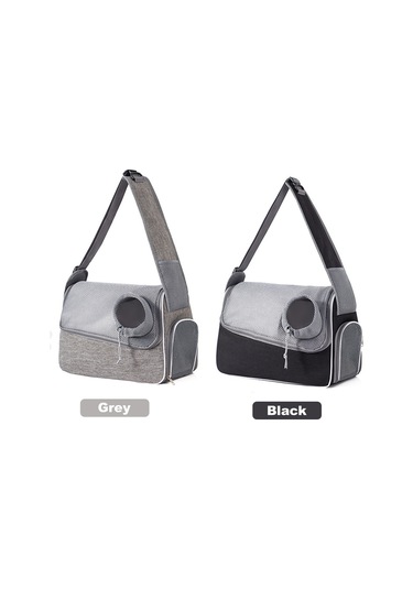 Samdoo 6 Kg'a Kadar Köpek Ve Kedi Taşıma Çantası - Ultra Hafif Oxford Kumaş + Mesh透气设计 - Gri