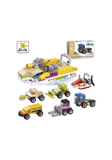 Kızılkaya Ideas Arabalar 2in1 21 Parça Sm208b-05