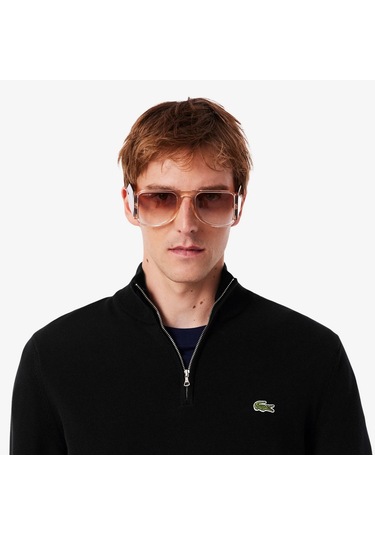 Lacoste Ah1980 Erkek Kazak Siyah
