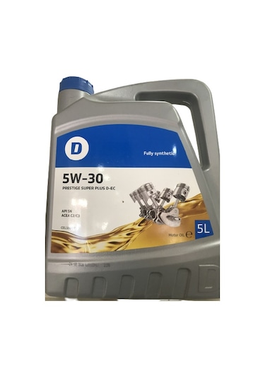 Delphi 5W-30 Prestige Super Plus D-EC Tam Sentetik Motor Yağı 5 L