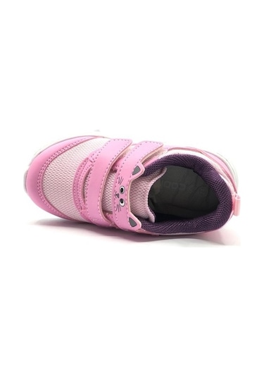 Cool Caty Pembe Cırtlı Işıklı Anatomik Bebek Spor Ayakkabı Pembe