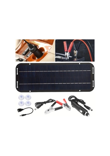 Elmpaly 12 Volt Solar Damla Şarj Modülü Güneş Paneli